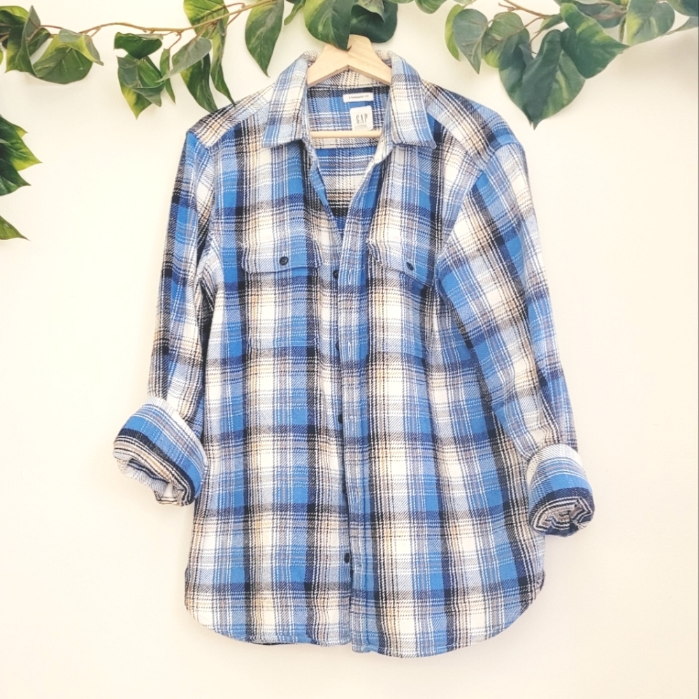 Oversize flannel shirt/ GAP